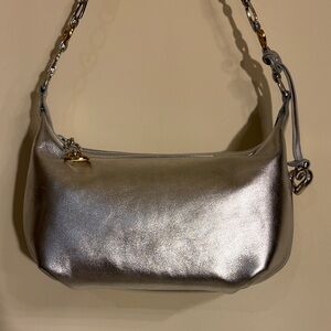 Brighton Silver Chain Strap Women's Bag NEW